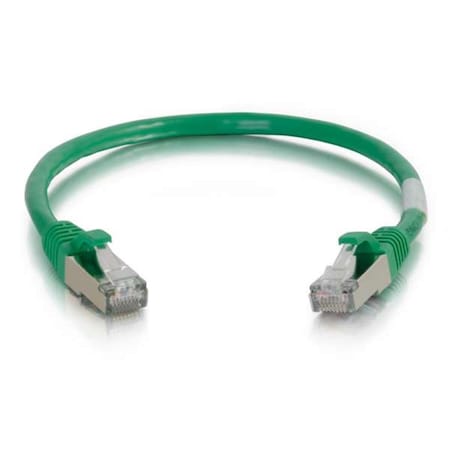 Fasttrack 35 ft. Cat6 Snagless Shielded-STP Ethernet Network Patch Cable - Green FA987505